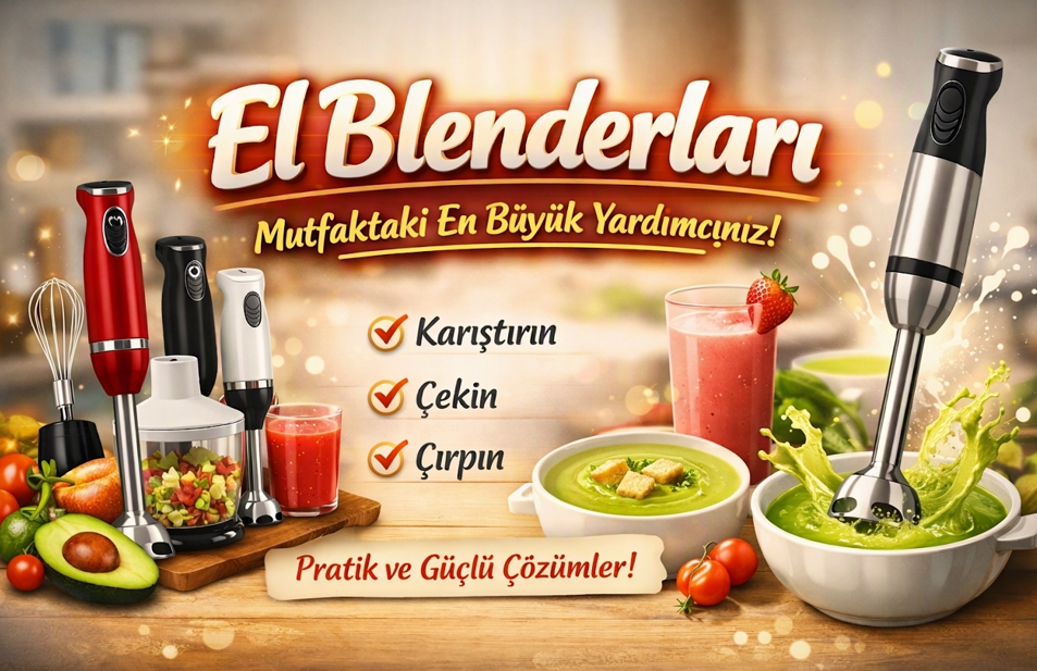 Sanayi Tipi El Blender Modelleri Nelerdir?