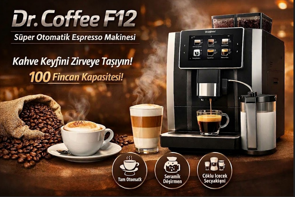 Dr.Coffee F12 Süper Otomatik Espresso Kahve Makinesi İncelemesi