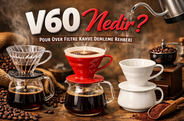 V60 Nedir? Ne İçin Kullanılır? İşletmeler İçin V60 Kahve Demleme Rehberi