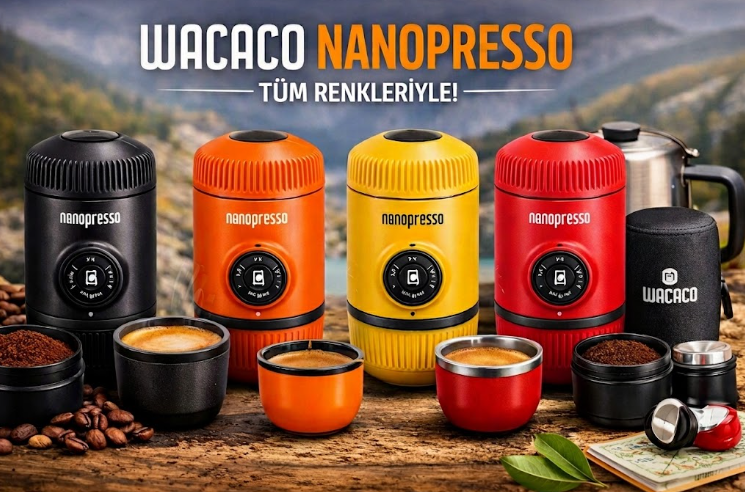 Wacaco Nanopresso Manuel Espresso Makinesi: Her Yerde Espresso Keyfi