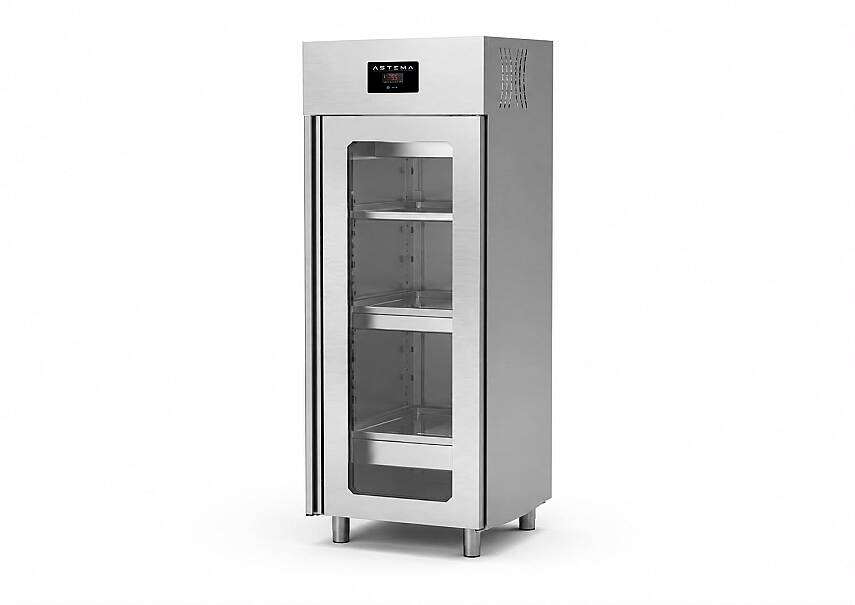 Astema Gastronorm Dik Tip Tek Cam Kapılı Buzdolabı 700 L,-2/+8 - 1