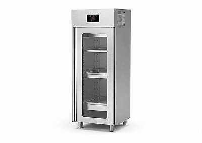 Astema Gastronorm Dik Tip Tek Cam Kapılı Derin Dondurucu 700 L,-16/-20