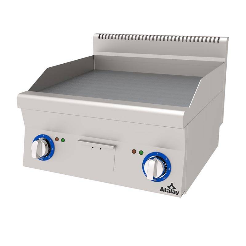 Atalay 600 Seri Düz Pleyt Izgara , Elektrikli, 60x60x30 cm, E AEI-660 - 1