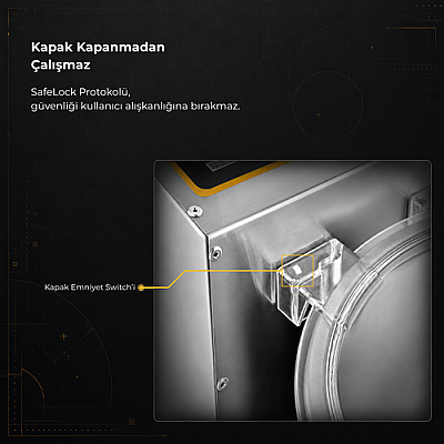 Emir 7 Litre, 4 Bıçaklı Soğan Doğrama Makinesi, Emniyet Sensörlü Kapak, EM 41 - 4