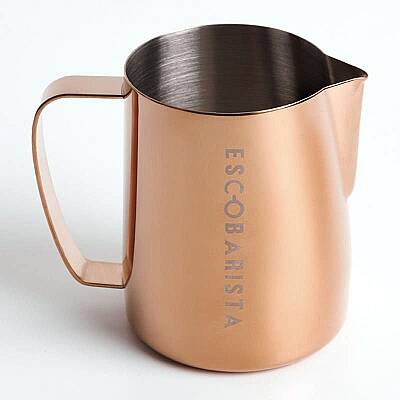 Escobarista Barista Space Süt Potu, Bakır, 600 ml