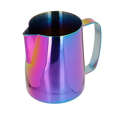 Escobarista Barista Space Süt Potu, Gökkuşağı, 600 ml - 2