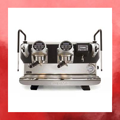 Faema E71 E A/2 5 Button Siyah Tam Otomatik Espresso Kahve Makinesi, 2 Gruplu