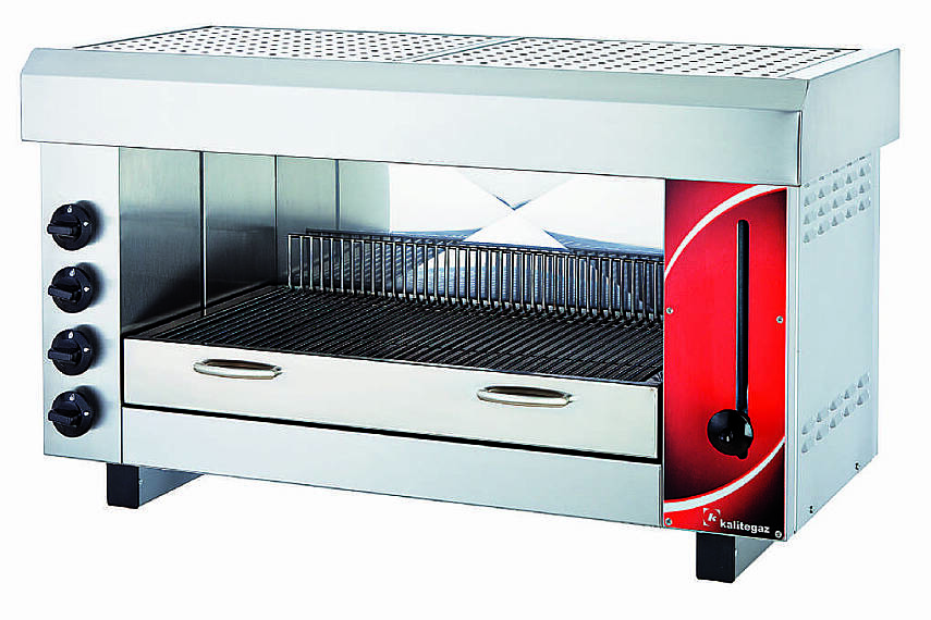Kalitegaz KLG304 Salamender Pita Fırını, 4 Radyanlı, Gazlı - 1