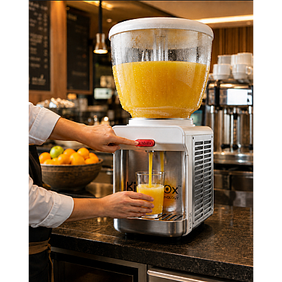 Kitchbox ShockMix 20 Şok Soğutmalı Karıştırıcılı İçecek Dispenseri - 2