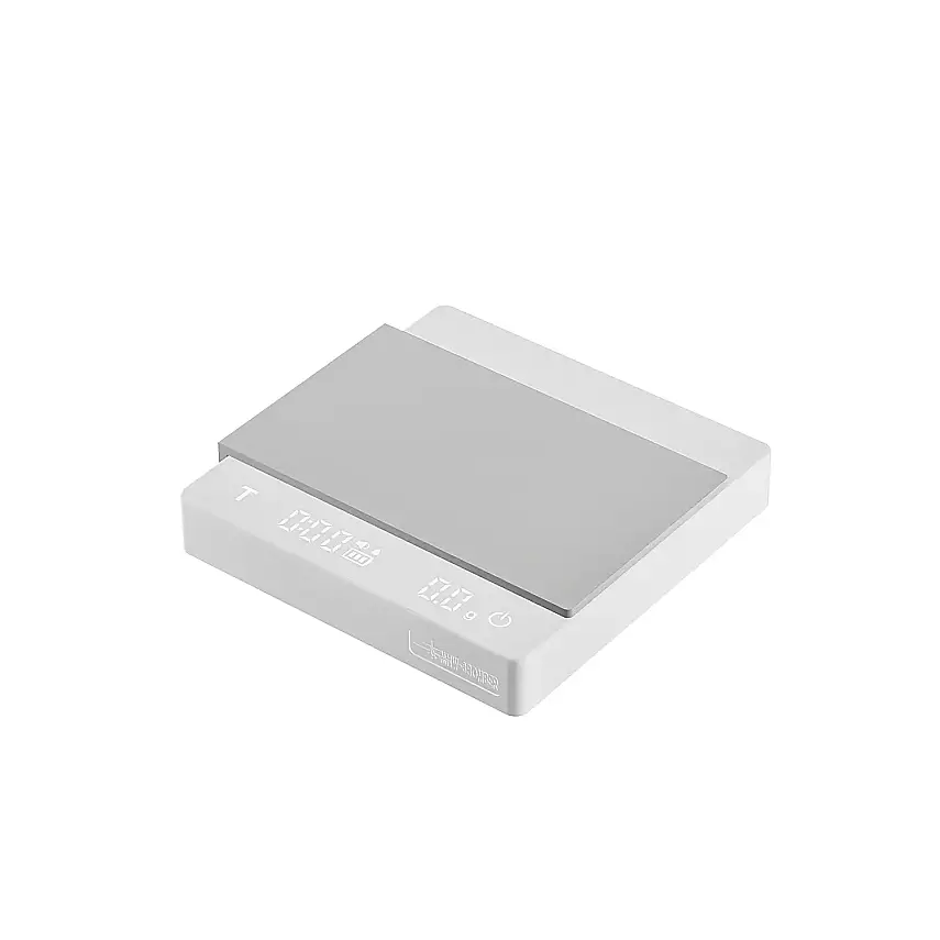 MHW-3Bomber Cube Mini Kahve Terazisi, Şarj Edilebilir 10.4mm x 10.4mm x 1.9mm, Beyaz - 1
