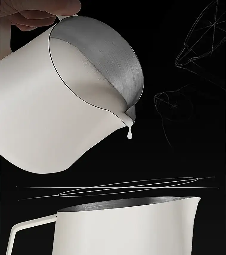 MHW-3Bomber GT Süt Potu 600 ml Pitcher, Mavi Beyaz - 4