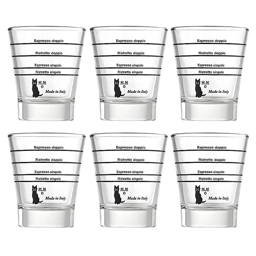 Motta Espresso Ölçüm ve Shot Bardağı , 6 Adet - 2
