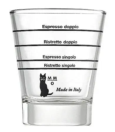 Motta Espresso Ölçüm ve Shot Bardağı , 6 Adet - 1