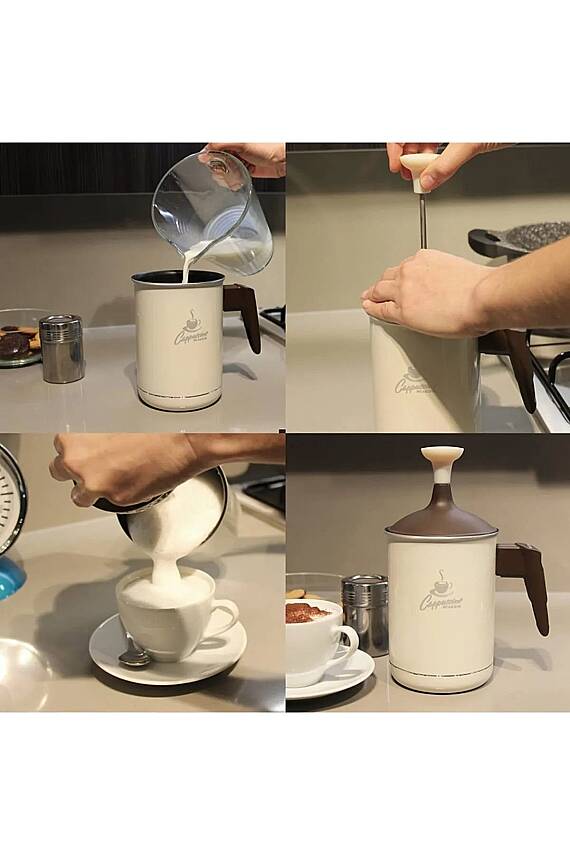 Pedrini Manuel Süt Köpürtücü, 500 Ml - 4