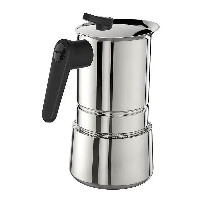 Pedrini Paslanmaz Çelik Moka Pot, 4 Cup - 1