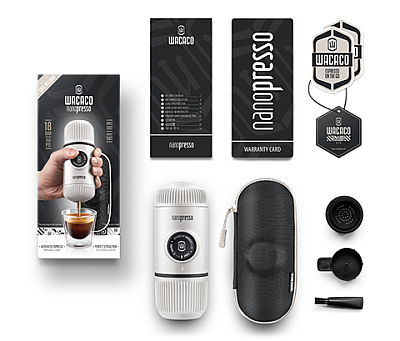 Wacaco Nanopresso Manuel Espresso Makinesi, Beyaz - 2