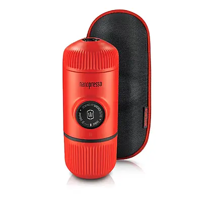 Wacaco Nanopresso Manuel Espresso Makinesi, Lav Kırmızısı