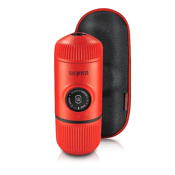 Wacaco Nanopresso Manuel Espresso Makinesi, Lav Kırmızısı - 1
