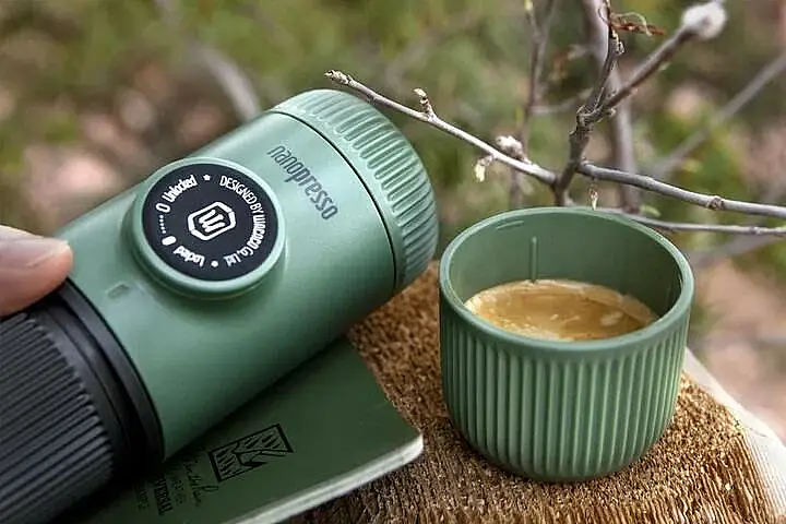 Wacaco Nanopresso Manuel Espresso Makinesi, Yosun Yeşili - 4