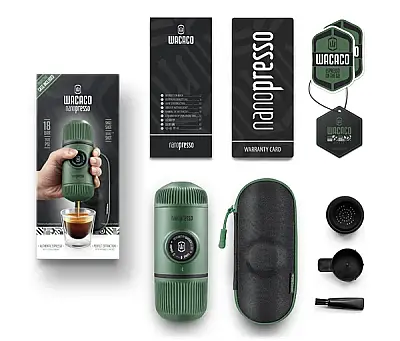 Wacaco Nanopresso Manuel Espresso Makinesi, Yosun Yeşili - 2