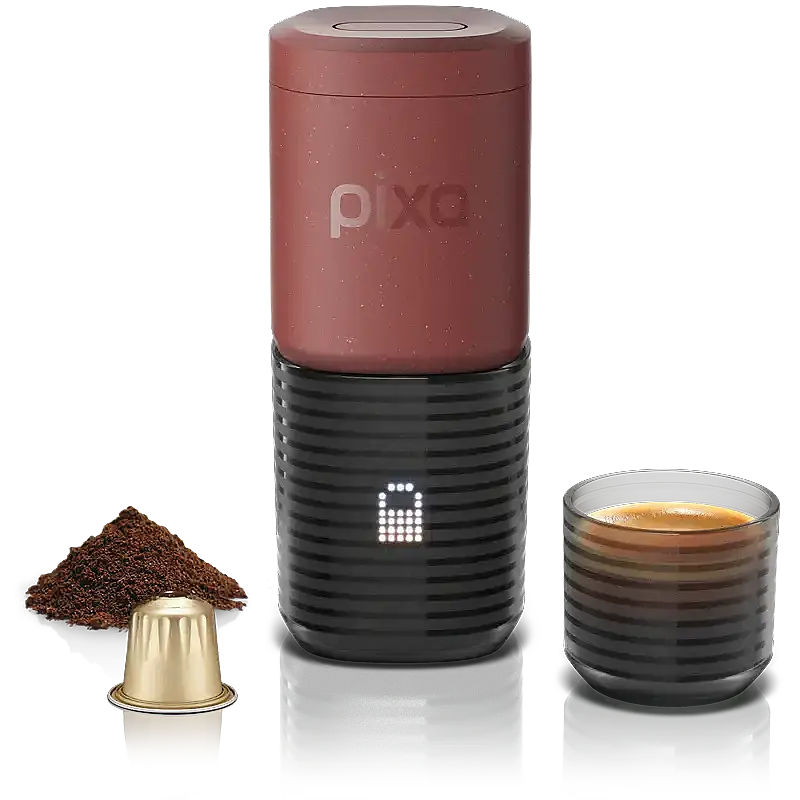 Wacaco Pixapresso Şarj Edilebilir Pilli Taşınabilir Espresso Makinesi, Kırmızı - 2
