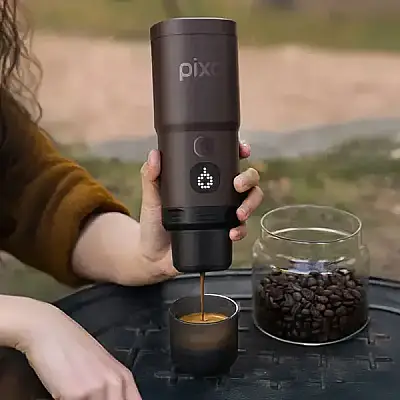 Wacaco Pixapresso Şarj Edilebilir Pilli Taşınabilir Espresso Makinesi, Yeşil - 5